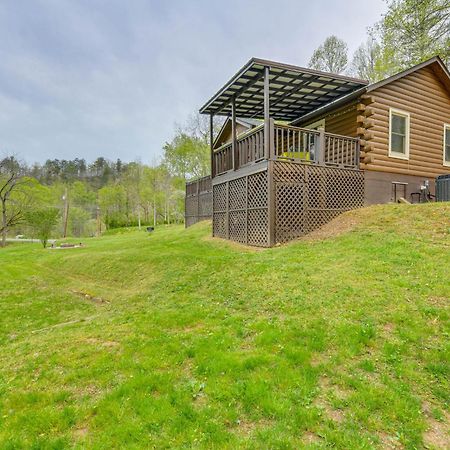 Smoky Mountain Cozy Cove Cabin Deck And Fire Pit! Cosby Exterior photo